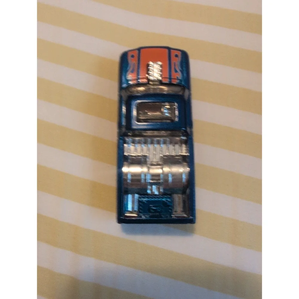 Hot Wheels Custom 72 Chevy Luv Pickup Truck 2015 Blue Hot Trucks Rare 1:64